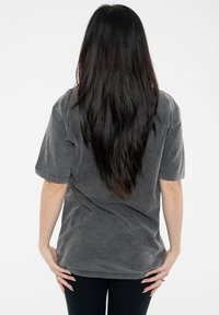 Paradiso Clothing PANTERA SKELETON COWBOY STONE WASH - Print T-shirt - charcoal