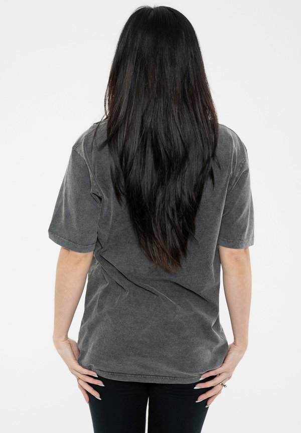 PANTERA SKELETON COWBOY STONE WASH - Print T-shirt - charcoal4