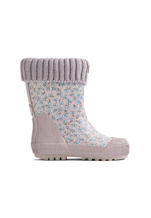 Wheat, Chaussures premiers pas - lilac blue flowers