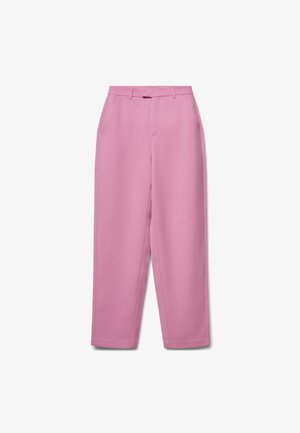 Calliope, PANTALONE LUNGO TINTA UNITA - Trousers - rosa