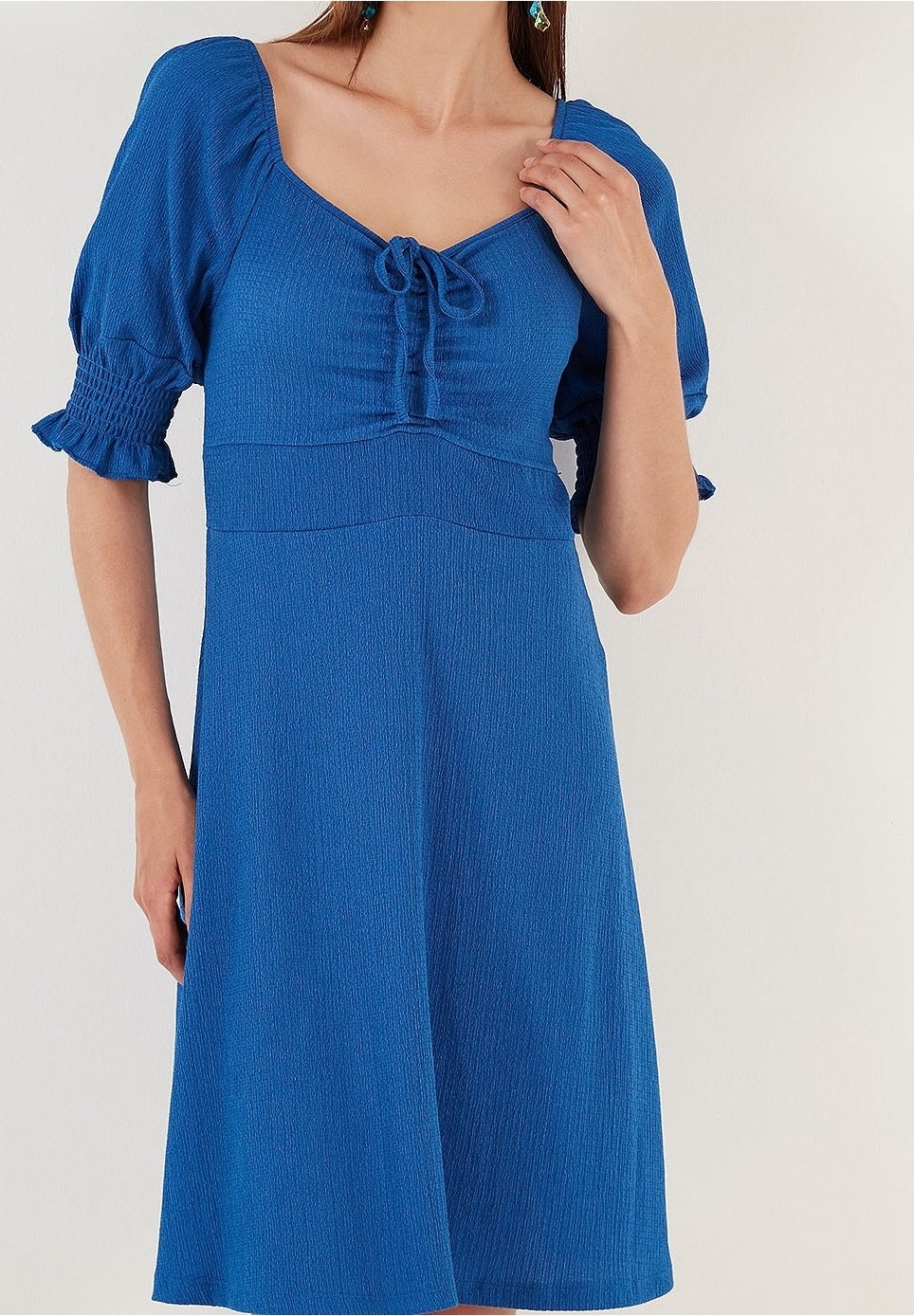 sachin and babi light blue dress royal blue dress: Women's Clothing & Apparel