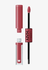 NYX Professional Makeup - SHINE LOUD HIGH PIGMENT LIP SHINE - Flytande läppstift - movie maker Miniatyrbild 1