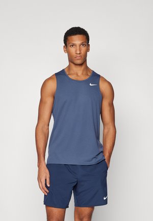 MILER TANK - Top - thunder blue/reflective silver