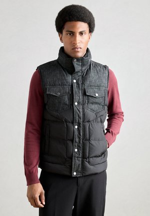 REGULAR FIT - Weste - black