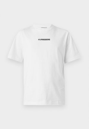 J.LINDEBERG, PARCIE LOGO TEE - Basic póló - white