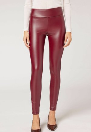 Legging (type pantalon) - red