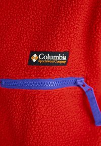 Columbia HELVETIA™ II CROPPED HALF SNAP - Fleecepullover - sail red