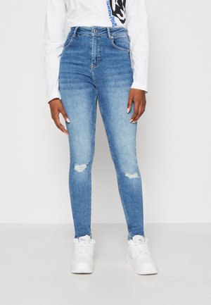 Skinny džíny - blue denim