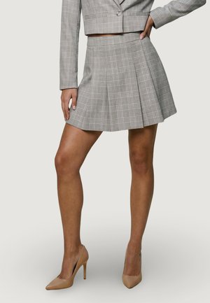 I AM, GONNA QUADRI 95231 - Gonna a campana - grey