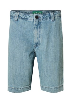 SELVEDGE - Kratke hlače iz džinsa - light blue