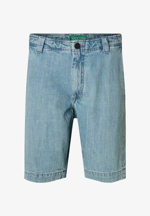 SELVEDGE - Kratke hlače iz džinsa - light blue