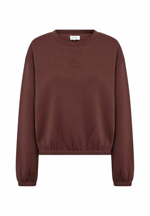 Levete Room, LR-NUKA 13 - Sweatshirt - bitter chocolate