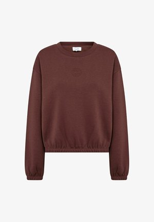 Levete Room, LR-NUKA 13 - Sweatshirt - bitter chocolate
