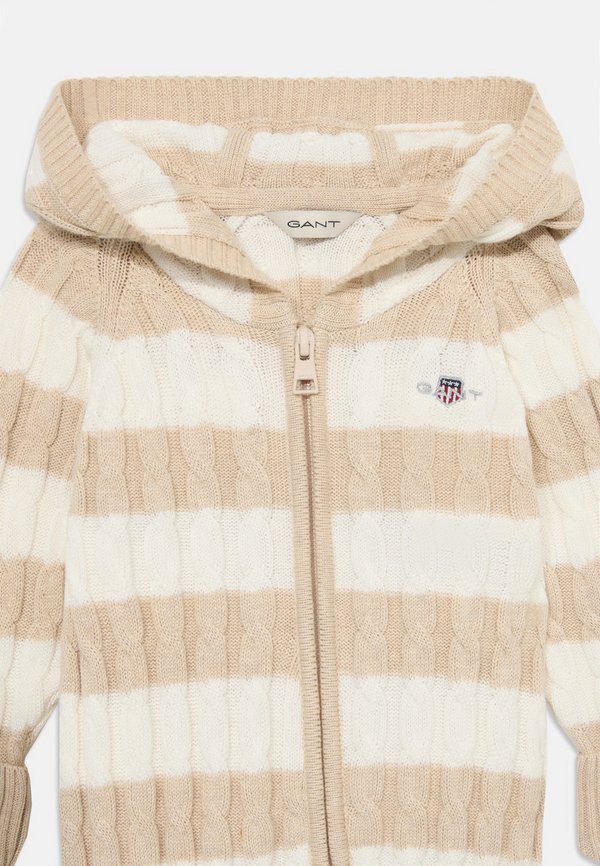 BABY STRIPED CABLE ONE PIECE UNISEX - Jumpsuit - light beige3