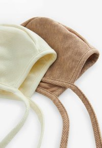 Next 2 PACK REGULAR FIT - Căciulă - cream   neutral