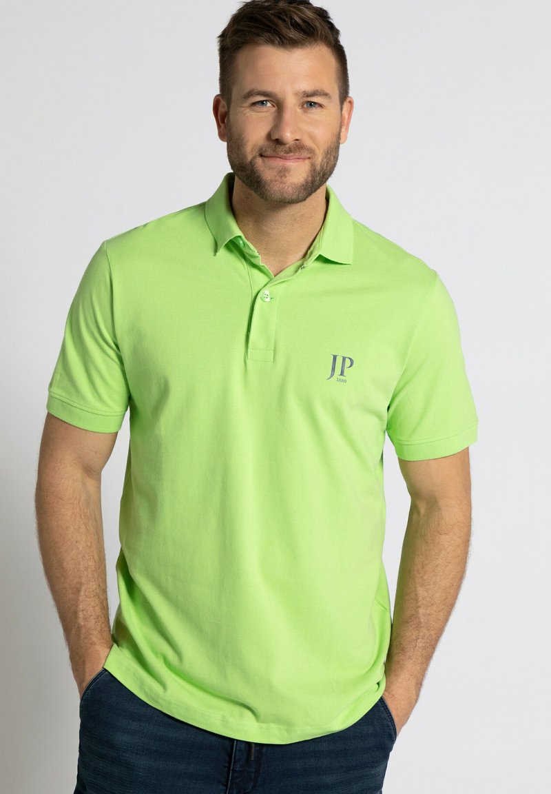 JP1880 2ER-PACK REGULAR FIT - Polo - hellgrün/ blau