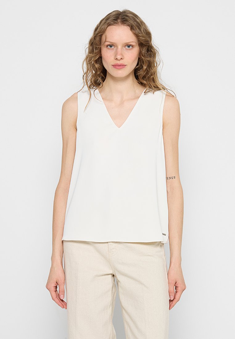 Calvin Klein Blouse lichtbruin Calvin Klein Blouse lichtbruin