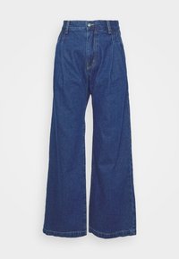 PLEATED - Relaxed fit jeans - blue
