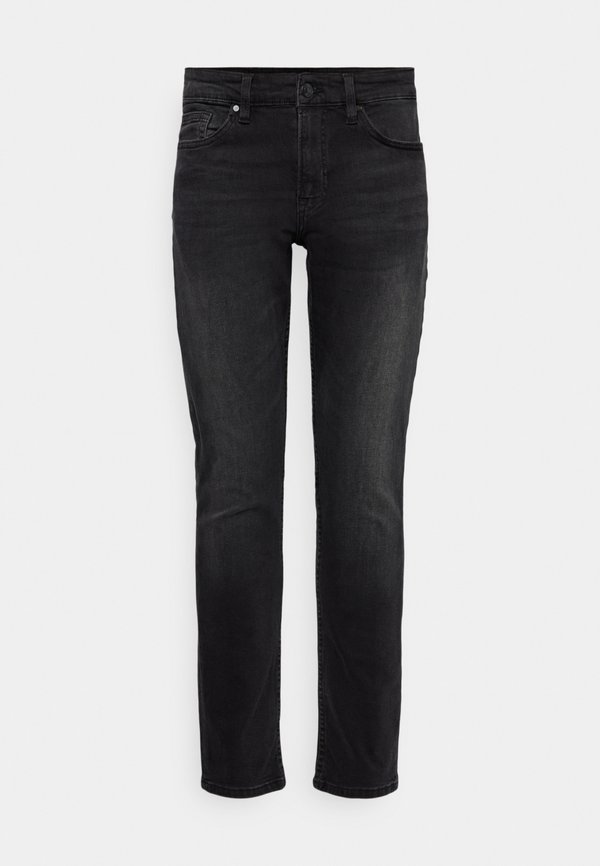 ONSLOOM BLACK WASHED - Slim fit jeans3