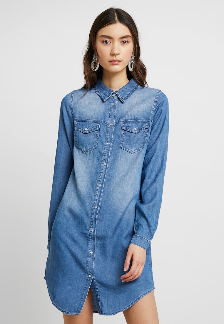 vila vibista denim dress