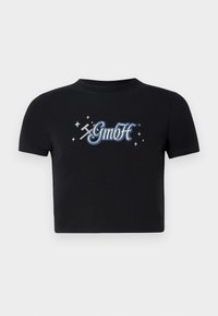 CROPPED TEE  - T-shirts med print - black