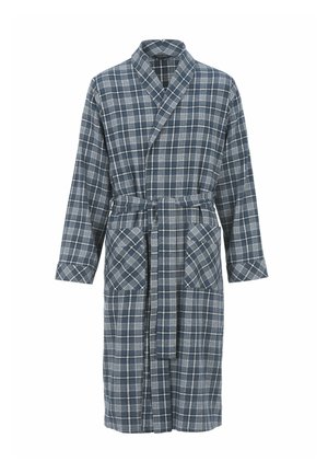 Badjas - blue checked