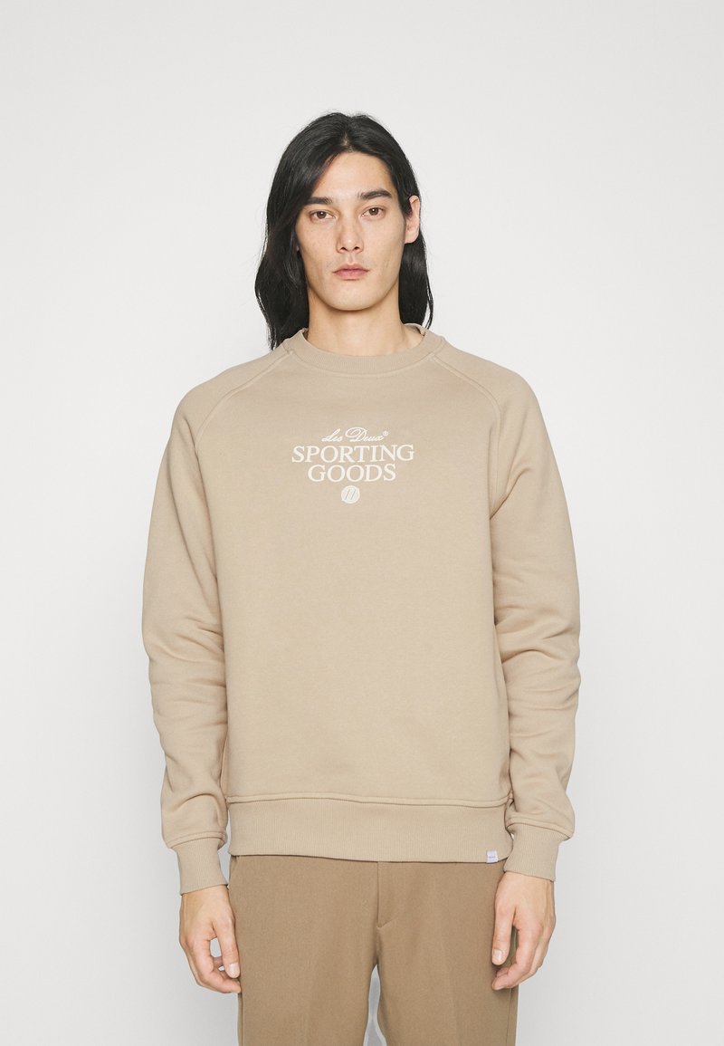 Les Deux SPORTING GOODS Sweatshirt dark sand/ivory/beige Zalando.ie