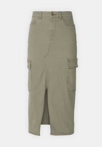 ONLY Pouzdrová sukně - khaki