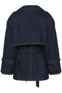Gestuz SUMMER TRENCHCOAT - Farkkutakki - unwashed denim