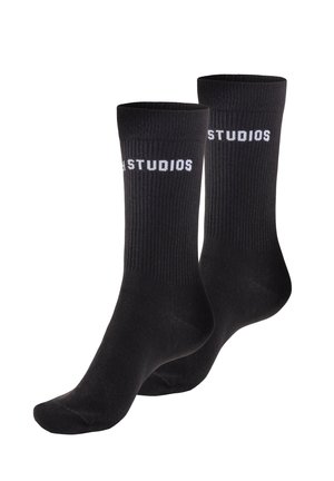 BASIC LOGO 2 PACK - Socken - x schwarz