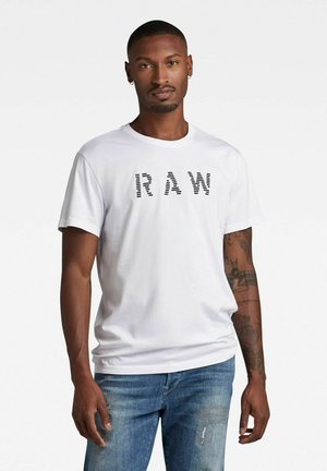 G-STAR RAW  - T-shirt con stampa - white