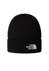 LOGO BOX CUFFED BEANIE UNISEX - Beanie - tnf black