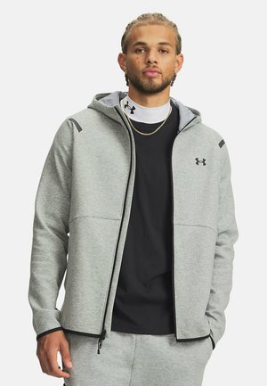 UNSTOPPABLE FLC FZ HD EU - Sweatjacke - mod gray