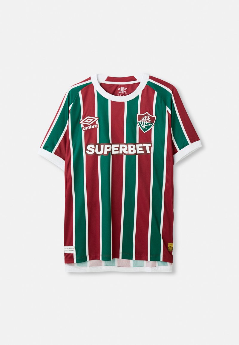Umbro T-shirt print donkerrood