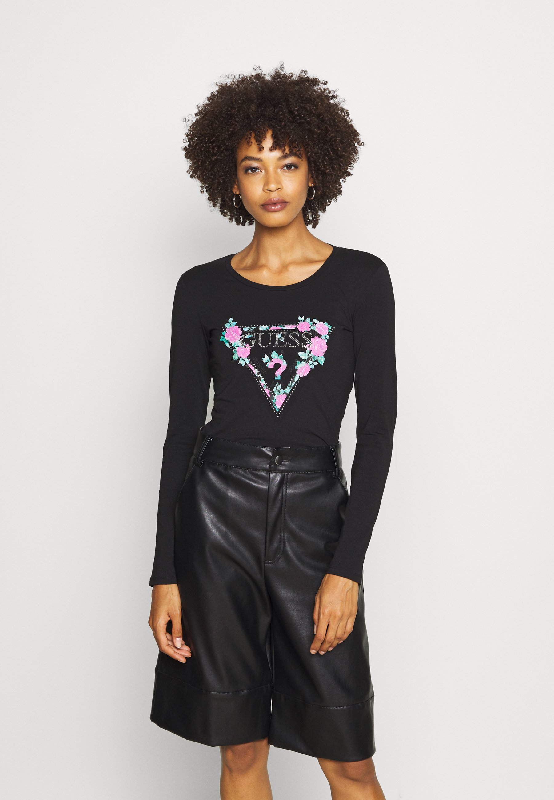 T-shirt Guess Femme Violet - Taille XS - Occasion En Très Bon état (traces Infimes)