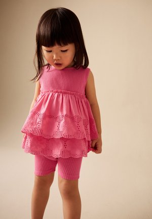 Next, SET - Legging (type pantalon) - pink