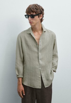 REGULAR FIT STRIPED   - Camicia - green
