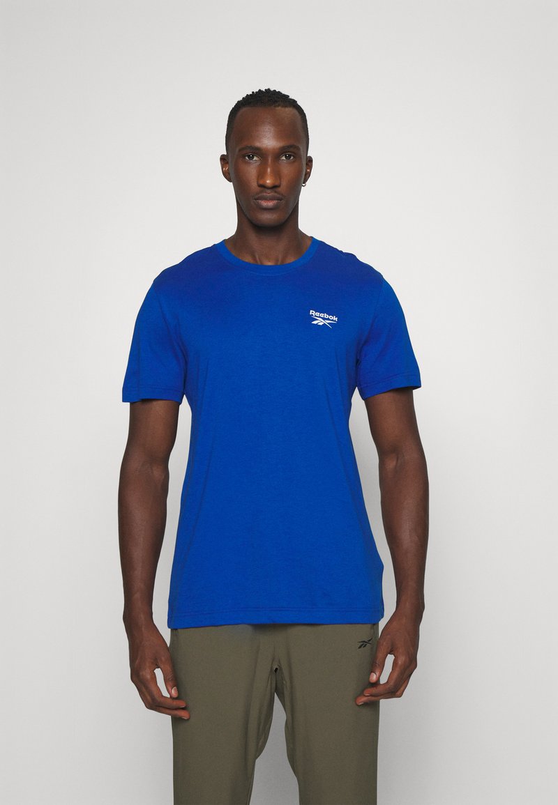 Reebok IDENTITY SMALL LOGO TEE - Pamata T-krekls - vector blue