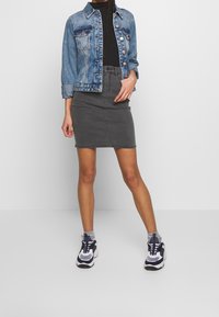 Pieces Jeansjacka - light-blue denim