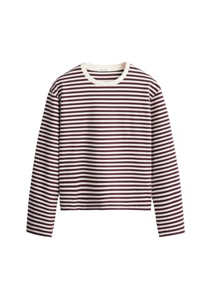 OYSHO, T-shirt à manches longues - plum