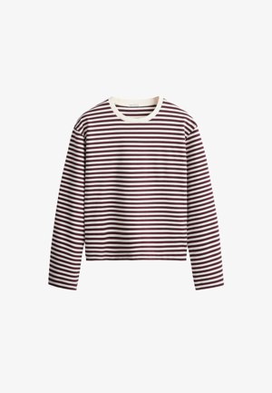 OYSHO, T-shirt à manches longues - plum