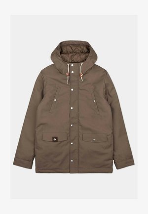 REVOLUTION Winterjas - darkbrown