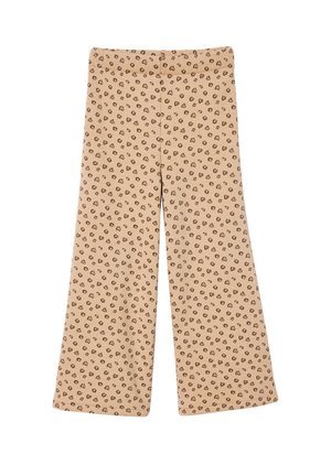 Vertbaudet, VERTBAUDET WEITE MÄDCHEN LEGGINGS MIT FLEECEFUTTER - Stoffhose - vanille
