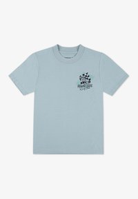 Abercrombie & Fitch GRAND PRIX - Triko s potiskem - gray mist