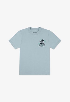 Abercrombie & Fitch GRAND PRIX - Print T-shirt - gray mist