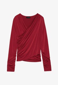 Selected, red