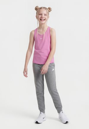 Nike Performance ONE TANK UNISEX - Top - magenta/white