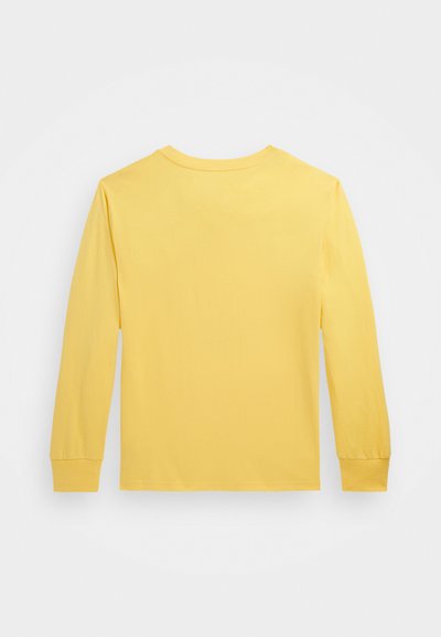 Polo Ralph Lauren POLO BEAR COTTON LONG SLEEVE T-SHIRT - Camiseta de manga larga - chrome yellow