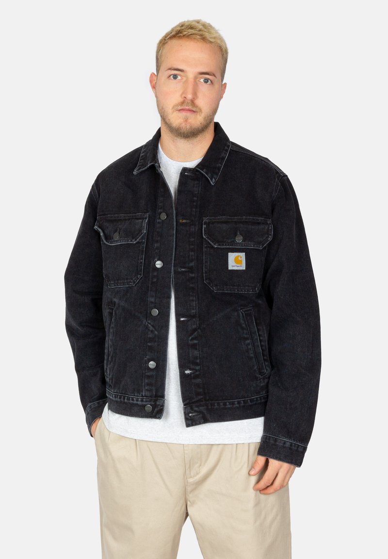 Carhartt WIP STETSON Denim jacket black stone washed/black Zalando.de