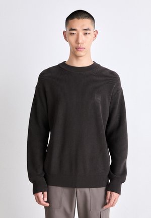 ACIRCOLO - Strikkegenser - dark brown
